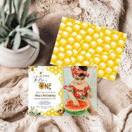 Convites Abelhas amarelas do dia da abelha primeira festa d