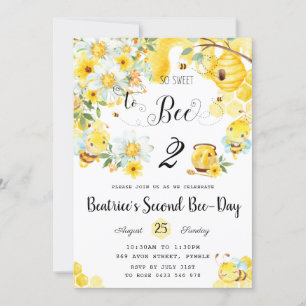 Convites Abelhas Bonitas São Tão Doces Para Serem Fritas 