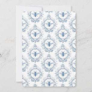 Convites Abelhas de fazenda francesa Modern Vintage