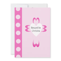 Convites abençoados ao batismo