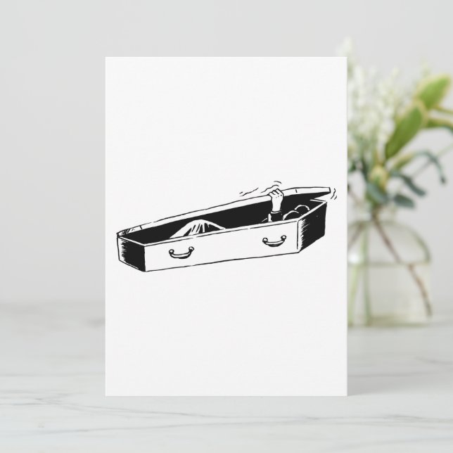 Convites Abertura de Coffin (Em pé/Frente)