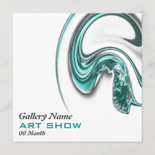 Convites Abertura de joias de espetáculos de arte lançame