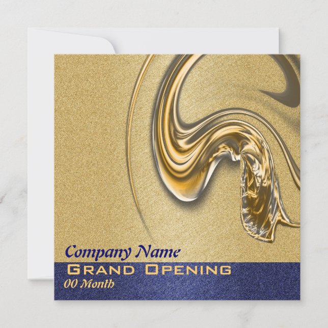 Convites Abertura, lançamento, função, festa (Frente)