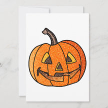 Abóbora de Halloween Brilhante