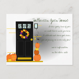 Convites Abóboras na porta