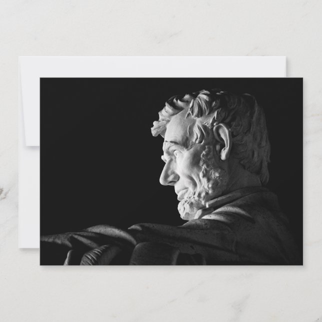 Convites Abraham Lincoln (Frente)