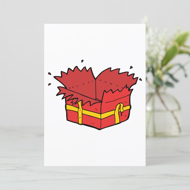 Convites Abrir presente (Criador carregado)