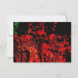 Convites Abstract red texture invitation,Unique darkness 