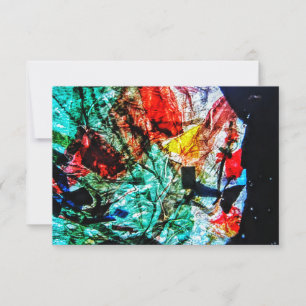 Convites Abstrato azul escuro,Abstrato azul