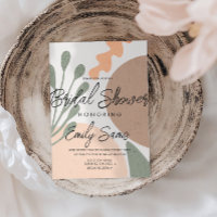 Abstrato Chá de panela de Formas Terrestres Modern