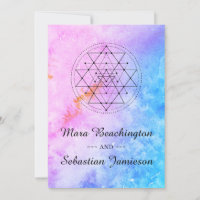 *~* Abstrato de Geometria Sagrada Casamento de Aqu