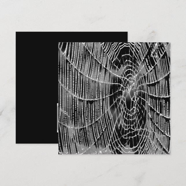 Convites Abstrato De Pintura De Cinza Branca Em Preto (Frente/Verso)