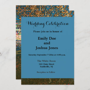 Convites Abstrato Kandinsky Casal Anel Colorido