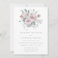 Abstrato Modern Summer Garden Florals Wedals