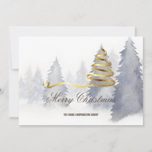 Convites Abstrato Natal Árvore/Convite Comercial