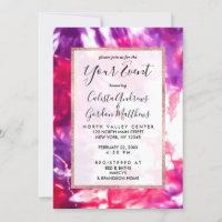 Abstrato Neon Pink Artsy