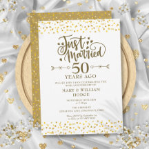 Acaba de Casar 50º Aniversário de Casamento