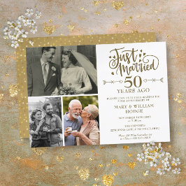 Convites Acaba de Casar Aniversário de 50 anos de Casamento