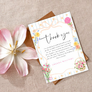 Convites Acabado de sair do mercado Floral Bridal chuveiro
