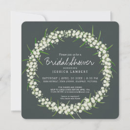 Convites Acacia creme flores chás de panela