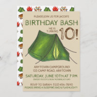 Acampamento de Tenda do Campo de Bash festa de ani