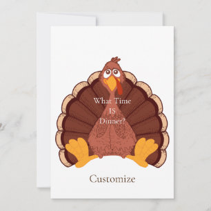 Convites Ação de Graças Turquia Thunder_Cove