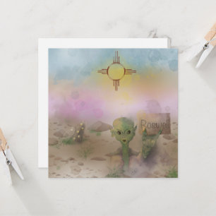 Convites Acidente de nave espacial alienígena Roswell Novo 