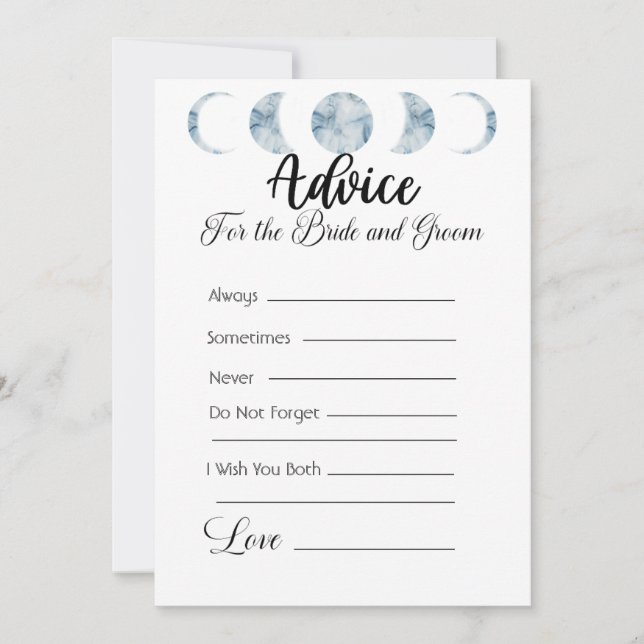 Convites Aconselhamento Para A Noiva E A Púrpura Pálida Do  (Frente)