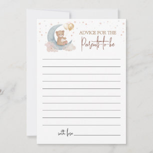 Convites Aconselhamento sobre a Lua para os futuros pais