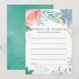 Convites Aconselhamento sobre Chá de panela Floral de Verão