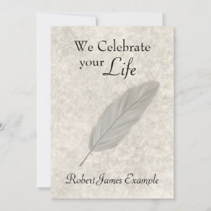 Convites Acordar/Memorial Personalizável (Efeito Pedra)