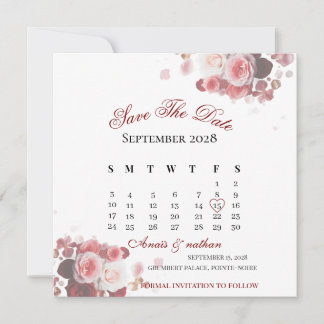 Convites Acrylic Invitation save the date