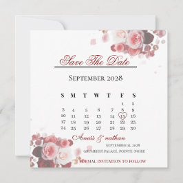 Convites Acrylic Invitation save the date 