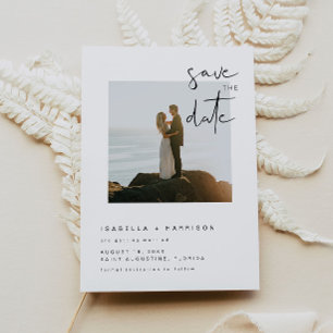 Convites ADELLA- Modern Minimalist Photo Save the Date