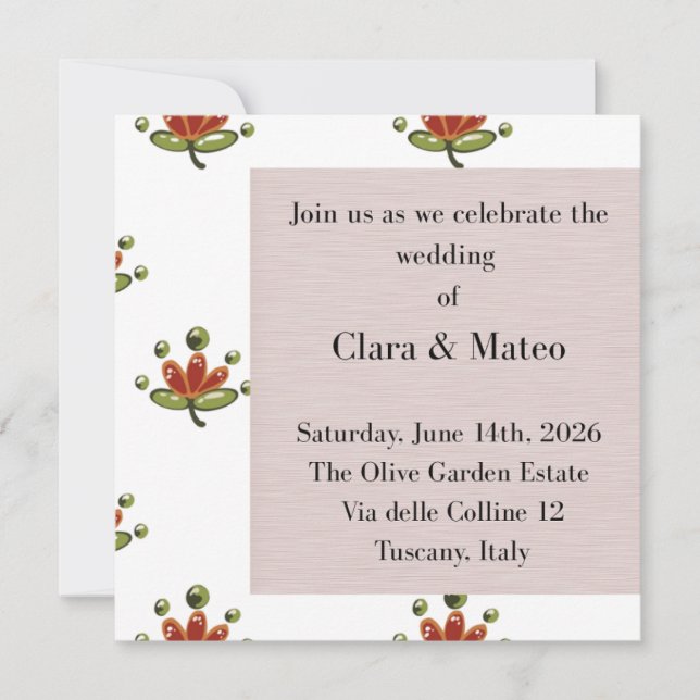 Convites Adesivo (Frente)