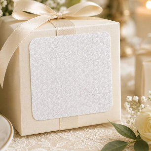 Convites Adesivo de Agradecimento de Casamento em Renda Ele