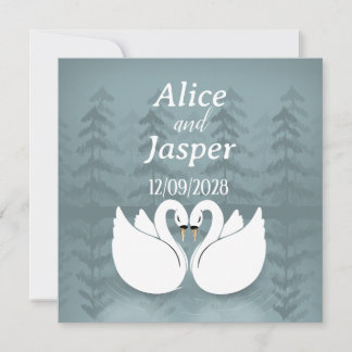 Convites Adesivo romântico e elegante