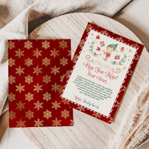 Convites Adeus da sua carta do elfo