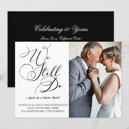 Convites Adiamento da Renova&ccedil;&atilde;o de Votos de A