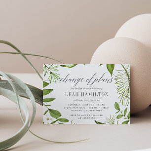 Convites Adiamento do Chá de panela Wild Meadow