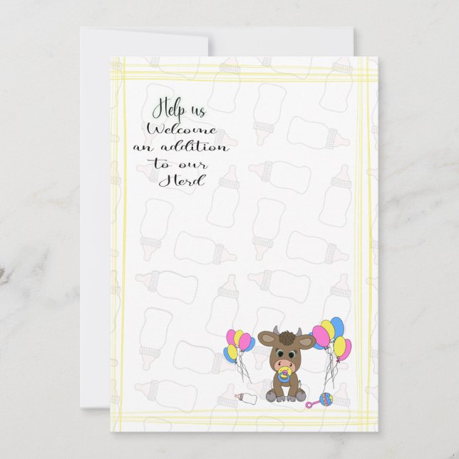 Convites adição de rebanho (Frente)