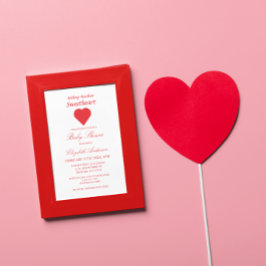 Convites Adicionando outro Chá de fraldas Sweetheart