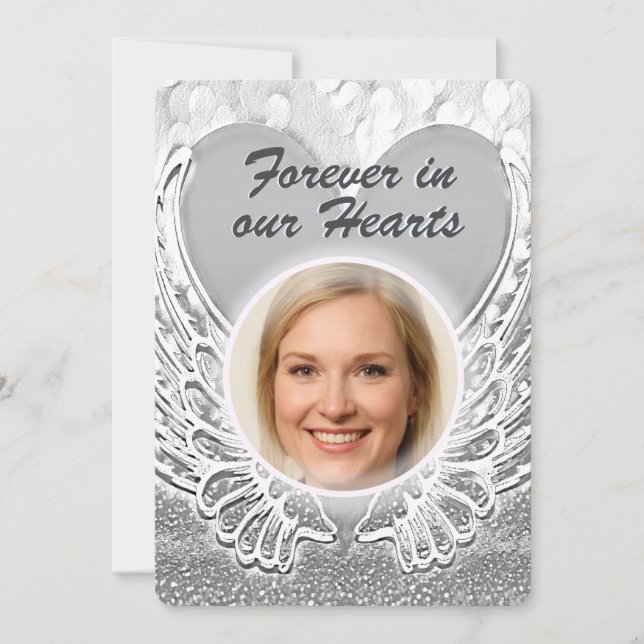 Convites Adicionar Foto Personalizada Memorial (Frente)