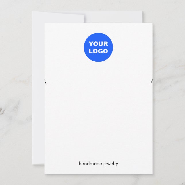 Convites Adicionar logotipo branco grande monitor colar (Frente)