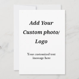 Convites adicionar personalizado sua foto logotipo seu text