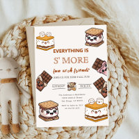 adicionar S'more ao Chá de fraldas marshmallow do 