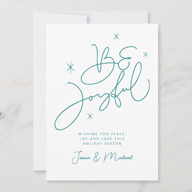 Convites ADICIONAR SUA FOTO | Feliz Natal Seja Alegre (Frente)