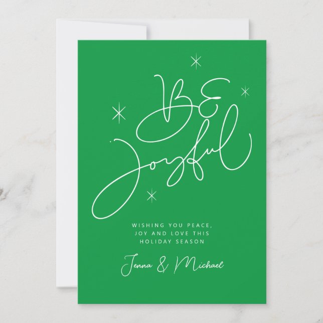 Convites ADICIONAR SUA FOTO | Feliz Natal Seja Alegre (Frente)