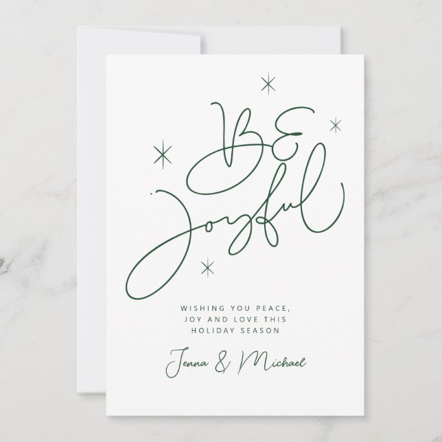 Convites ADICIONAR SUA FOTO | Feliz Natal Seja Alegre (Frente)