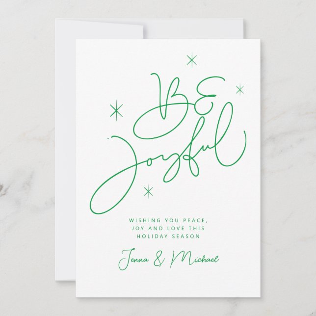 Convites ADICIONAR SUA FOTO | Feliz Natal Seja Alegre (Frente)